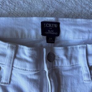 White Jeans Slim, boyfriend fit